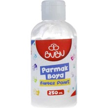 Mbb E-Ticaret Bu-Bu Parmak Boyası 250 Ml. Beyaz BUBU-PAR016-(***12 Adet***)