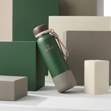 Emsan Thermos Bottle Steel Leak-Proof Thermos 750 ml Green