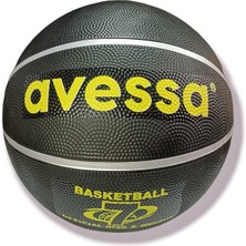 Die Grup Avessa Kauçuk Basketbol Topu, 7 No, Yetişkin, 530 Gr, Siyah, Brc-7s