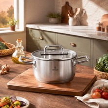 Emsan Grace Induction Base Steel Pot 26 cm