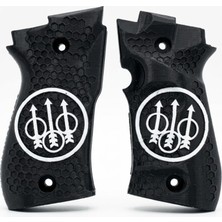 Rigor Universe Beretta 87 Target 87 Cheetah 85 Uyumlu Tabanca Kabzası Petg Siyah Beyaz 3D Baskı