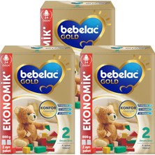 Die Grup Bebelac Gold 2 Devam Sütü, 6-12 Ay, (3 x 800 Gr)