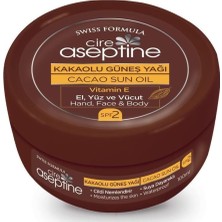 Die Grup Cıre Aseptıne-Kakaolu Güneş Yağı Kavanoz 100 ml