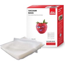 Die Grup Solis Vakumlama Torbası 50 Adet – 20 x 30 cm – Derin Soğutma/vakumlu Pişirme – Yeniden Kullanılabilir