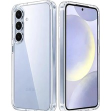 Die Grup Galaxy S24 Plus ile Uyumlu 6.7 Inç Air Hybrid Darbe Emici Tpu Pc Şeffaf Kılıf