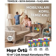 10 M² Çok Amaçlı Koruyucu Hışır Örtü – Mobilya ve Eşya Koruma Örtüsü