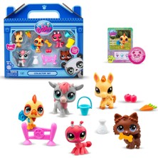 Die Grup Littlest Pet Shop Minişler 5'li Figür Seti S1 - Minişler Çiftlikte