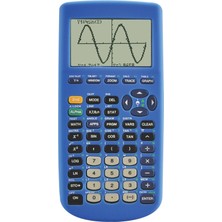 Die Grup Guerrilla TI83BLUESC Texas Instruments Tı-83 Plus Grafik Hesap Makinesi Için Silikon Kılıf, Mavi