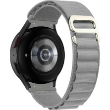 Die Grup Samsung Galaxy Watch 3 45MM Gear S3 46MM ile Uyumlu Kordon Naylon Mountain Band 74 22MM