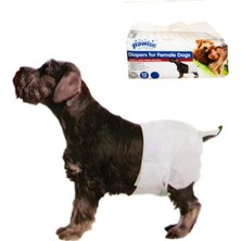 Die Grup Pawıse Diapers For Female Dogs 28-40 Com / 11-16 kg