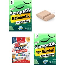 Ünlüler Karması 5.sınıf Matematik Fen Bilimleri Sempatik Soru Bankası+Telefon Tutucu+Maarif Defteri