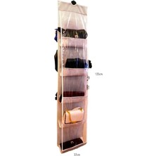 Emt Pazarlama® 10 Cepli Çanta Askılığı Şeffaf Görünümlü Çanta Aksesuarı ve Organizer