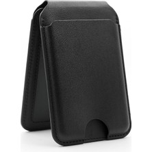 Die Grup Akıllı Deri Cüzdan Takip Edilebilir Manyetik Kartlık Ekstra Güçlü Mıktanıs ile Tam Kenetlenme ve Sağlam Tutuş Magsafe Uyumlu X6608