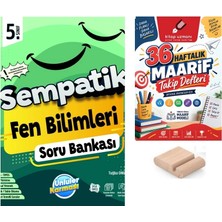 Ünlüler Karması 5.sınıf Fen Bilimleri Sempatik Soru Bankası+Telefon Tutucu+Maarif Defteri