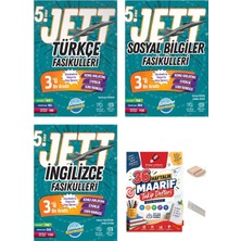 Ünlüler Karması 5.sınıf Sosyal Bilgiler Ingilizce Türkçe Jett Fasikülleri Maarif Müfredatı+Maarif Defteri+Tlf Tutucu