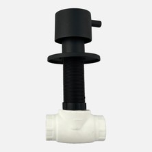 Admiral Built-In Stop Valve Black