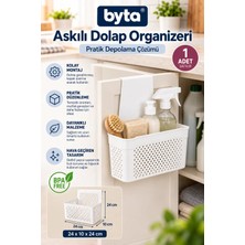 Askılı Dolap Organizeri – Raf Altı Çok Amaçlı Mutfak ve Banyo Saklama Sepeti
