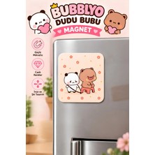 Dudu Bubu Dekoratif Buzdolabı Magneti 6x6 cm – Sevimli Tasarım