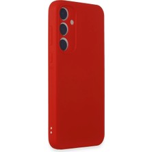 Efnaz Style Samsung Galaxy A35 5g Kılıf First Silikon - Kırmızı