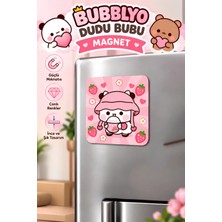 Dudu Bubu Dekoratif Buzdolabı Magneti 6x6 cm – Sevimli Tasarım
