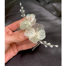 İstoria Bridal Metal Çiçekli Gelin Aksesuarı