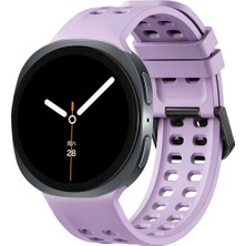 Nezih Case Samsung Galaxy Watch 8/9 40 / 44MM Watch 8 Classic 46MM Uyumlu Delikli Silikon Kordon