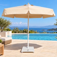 Form Outdoor Anka 300CM Yuvarlak Şemsiye Mermer Ayaklı
