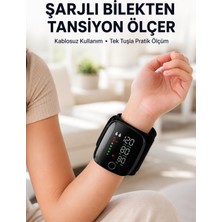 MiraLive Otomatik Bilekten Tansiyon Ölçer Şarjlı Dijital Ölçüm Cihazı