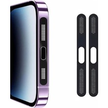 Emt Pazarlama® Ally iPhone 15 Plus Için Anti-Dust Toz ve Kir Önleyici Sticker 2 Adet SET-(5775)