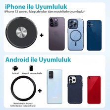 Emt Pazarlama® Ally Ayarlanabilir Araç Içi Torpido Üstü Manyetik Telefon TUTUCU-(5775)
