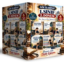 Enine Boyuna Eğitim Aöf Ilahiyat 2. Yarıyıl Tam Paket – 6 Kitap