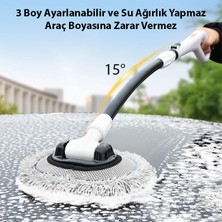 Emt Pazarlama® Ally LS-443 Teleskopik Mikrofiber Araba Yıkama Fırçası Uzun Saplı Fırçası Oto MOPU-(5775)