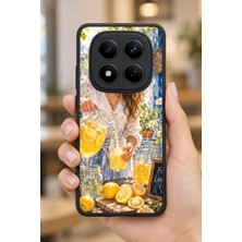 BG AKSESUAR Xiaomi Redmi Note 15 Pro Uyumlu Limonata Desenli Kamera Korumalı Darbelere Dayanıklı Kılıf