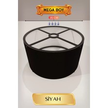 Skygo Siyah Lambader Başlığı 35 CM Mega Boy