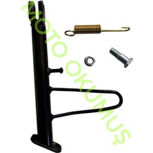 Okumus Motorcycle Spare Parts Accessories Honda Spacy Yan Sehpa ve Yayı Scooter Yan Ayak Sehpa Takımı