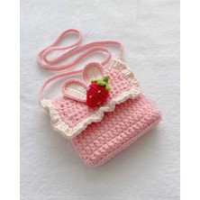 Karpuz Model Organik Handmade % 100 Manyetik Mıknatıslı Cotton Çocuk Çantası
