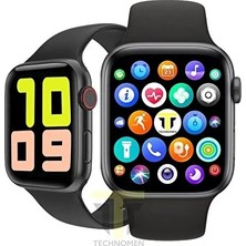 Aksu Çift Tuş Akıllı Saat, Nabız ve Tansiyon Ölçüm, Türkçe Menülü, Ios ve Android