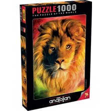 Aksu 1000 Parça Aslan Temalı Yapboz Puzzle Eğlenceli ve Zihinsel Gelişim Için Ideal