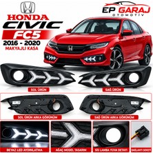EP Garaj Otomotiv Honda Civic Fc5 2016-2020 Makyajlı Kasa Uyumlu Ağaç Model Ön Sis Led'i – 3 Renk