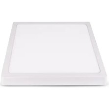 Aksu 24W Sıva Üstü Kare Panel LED Spot Armatür, Şık ve Enerji Tasarruflu