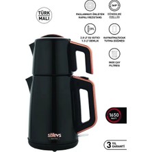Aksu Inox Siyah Çay Makinesi, Pratik ve Şık Çay Keyfi Için Ideal Seçim