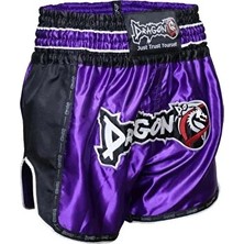 Aksu Mor Retro Muay Thai Şortu, Rahat ve Şık Spor Kıyafeti Seçeneği