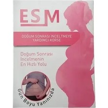 Aksu Doğum Sonrası Destek Korse, S Beden, Konforlu ve Şık Tasarım