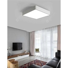 Aksu Tavan Sıfır Kare LED Panel Spot Lamba, 6500K Beyaz, Koridor ve Balkon Için
