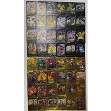 Aksu Pokemon Gold ve Black Yeni Seri Oyun Kartı 50 Adet Seti