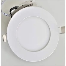 Aksu 6 Watt LED Panel, Parlak Beyaz Işık, Enerji Tasarruflu, Modern Tasarım