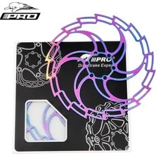 Aksu 180MM Hafif Renkli Disk Fren Rotoru, Mtb ve Bisikletler Için Uygun