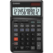 Aksu Siyah 12 Hane Masaüstü Ergonomik Tuşlu Hesap Makinesi