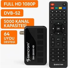 Aksu Yüksek Performanslı Hd Uydu Alıcısı, 5000 Kanal, Dvb-S2, Çok Uydu Desteği
