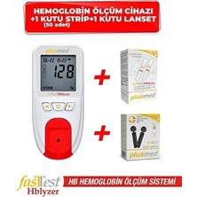 Aksu Hemoglobin Ölçüm Cihazı ve Strip Set, Kolay ve Hızlı Kan Testi